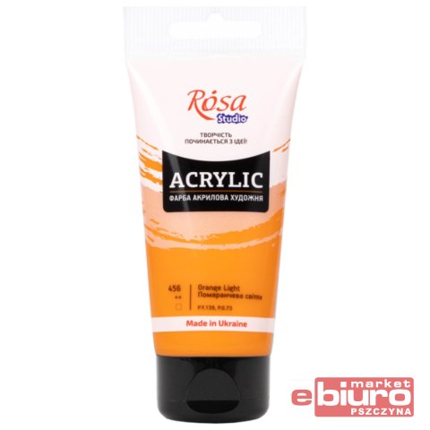 ROSA STUDIO FARBA AKRYLOWA 75ML ORANGE LIGHT 456