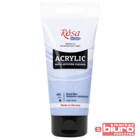ROSA STUDIO FARBA AKRYLOWA 75ML ROYAL BLUE 460