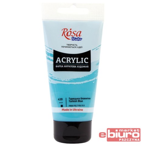 ROSA STUDIO FARBA AKRYLOWA 75ML TURKISH BLUE 439