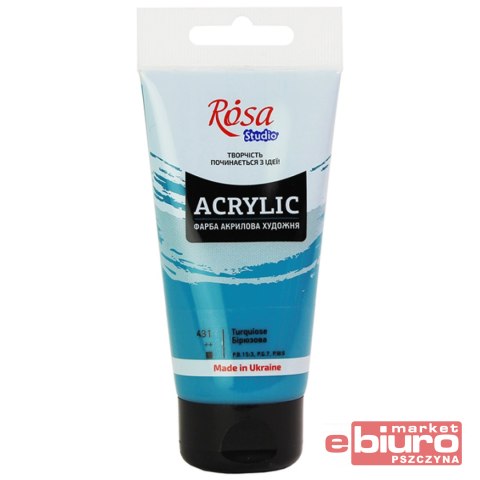 ROSA STUDIO FARBA AKRYLOWA 75ML TURQUOISE 431