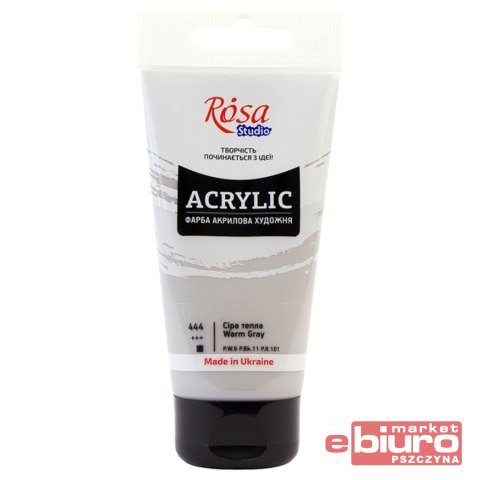 ROSA STUDIO FARBA AKRYLOWA 75ML WARM GRAY 444