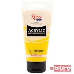 ROSA STUDIO FARBA AKRYLOWA 75ML YELLOW MEDIUM 433