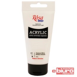 ROSA STUDIO FARBA AKRYLOWA 75MLTITANIU WHITE 401