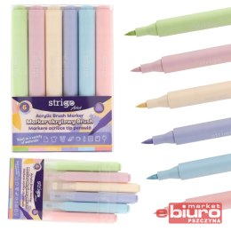 STRIGO MARKER AKRYLOWY ZESTAW 6 KOL SSC428