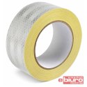 TAŚMA ODBLASKOWA SAMOPRZYLEPNA BIAŁA 48MM X 10M GRAND