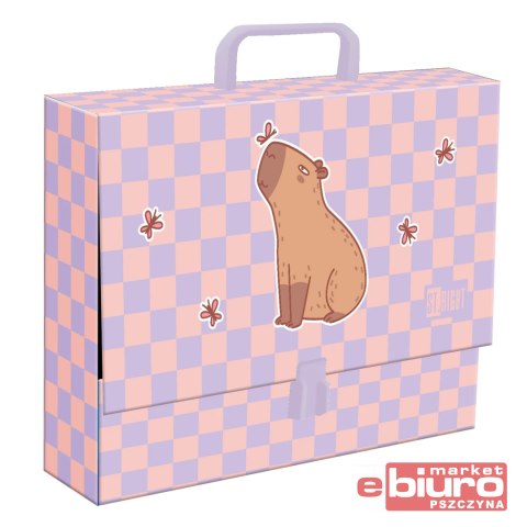 TECZKA Z RĄCZKĄ A4 XL ST.RIGHT CHILL CAPYBARA