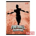 ZESZYT A4 32K KRATKA LAMIN FOOTBALL CHAMPIONS UNIP