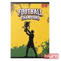 ZESZYT A5 32K KRATKA LAMIN FOOTBALL CHAMPIONS UNIP