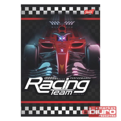 ZESZYT A5 32K KRATKA LAMIN RACING TEAM UNIPAP