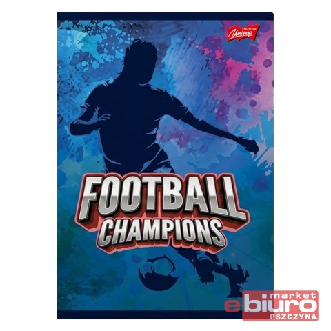 ZESZYT A5 32K LINIA PODW DWUKOL LAM FOOTBALL CHAMP
