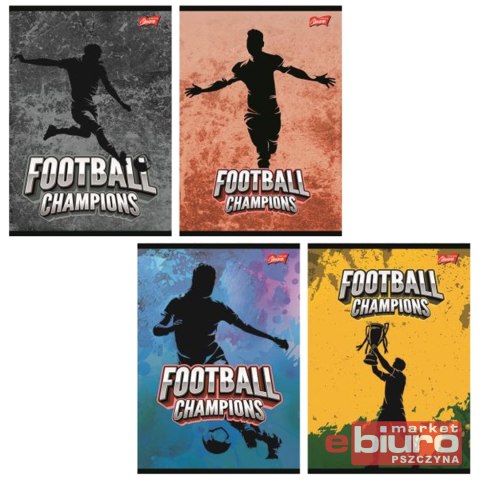 ZESZYT A5 32K LINIA PODW DWUKOL LAM FOOTBALL CHAMP