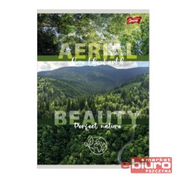 ZESZYT A5 80K KRATKA LAMIN PERFECT NATURE UNIPAP
