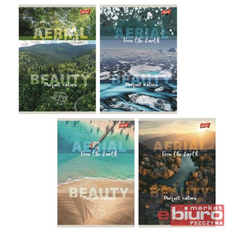 ZESZYT A5 80K LINIA LAMIN PERFECT NATURE UNIPAP