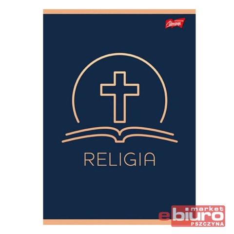 ZESZYT DO RELIGII A5 32K KRATKA LAM MIX UNIPAP