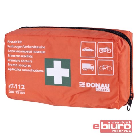 APTECZKA SAMOCHODOWA SAFETY, MATER. POMARAŃCZ
