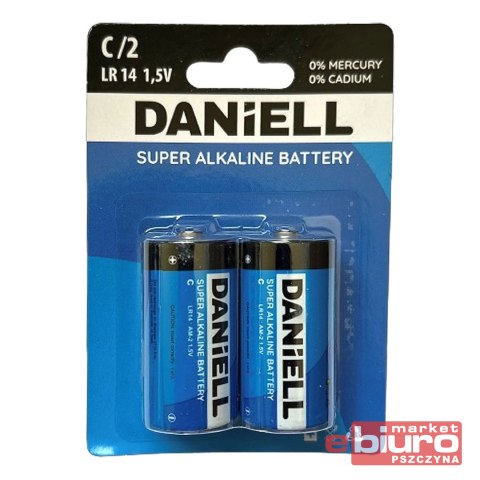 BATERIA DANIELL ALKALINE R14 BLISTER A'2