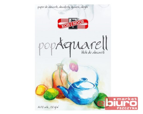 BLOK AKWARELOWY POP AQUARELL A4 10 KARTEK 250G