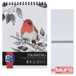 BLOK RYSUNKOWY OXFORD ART 2 SPIRALE A6 50K 160G
