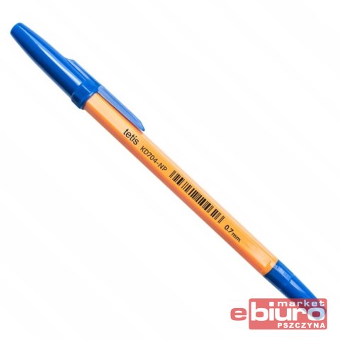 DŁUGOPIS 0,7MM WKŁAD NIEBIESKI KD704-NP TETIS