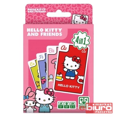 GRA KARCIANA HELLO KITTY 4W1 SHUFFLE CARTAMUNDI
