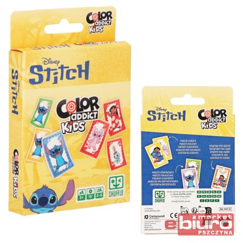 GRA KARCIANA COLOR ADDICT KIDS STITCH CARTAMUNDI