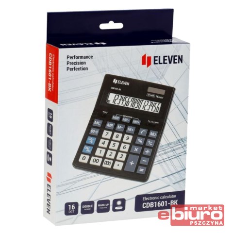 KALKULATOR BIUROWY CDB1601-BK ELEVEN