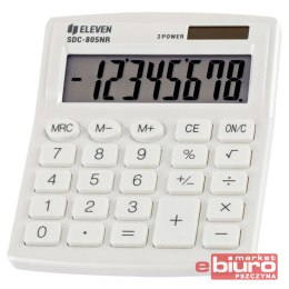 KALKULATOR BIUROWY SDC-805NR-WH BIAŁY ELEVEN