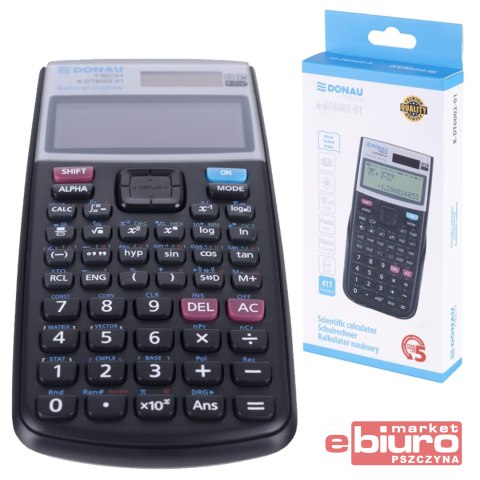 KALKULATOR NAUKOWY DONAU TECH K-DT60002