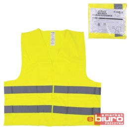 KAMIZELKA OSTRZEGAWCZA SAFETY ŻÓŁTA ROZM XL DONAU