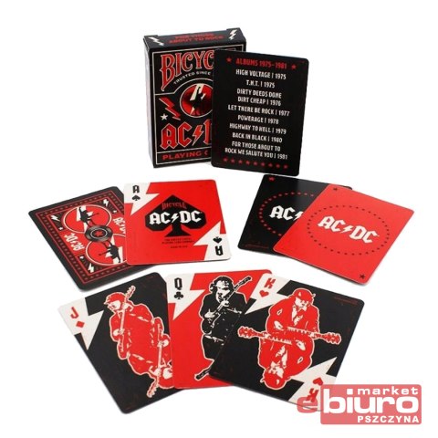 KARTY BICYCLE AC/DC EUROPE CARTAMUNDI