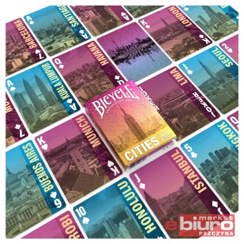 KARTY BICYCLE CITIES OF THE WORLD EUROPE CARTAMUNI