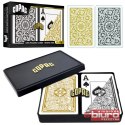 KARTY DO GRY POKER COPAG JUMBO BL/GOLD CARTAMUNDI