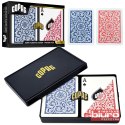 KARTY DO GRY POKER COPAG JUMBO BL/RED CARTAMUNDI
