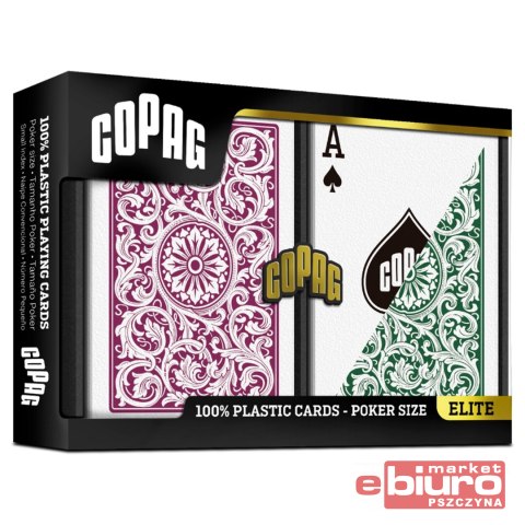 KARTY DO GRY POKER COPAG JUMBO GR/BUR CARTAMUNDI