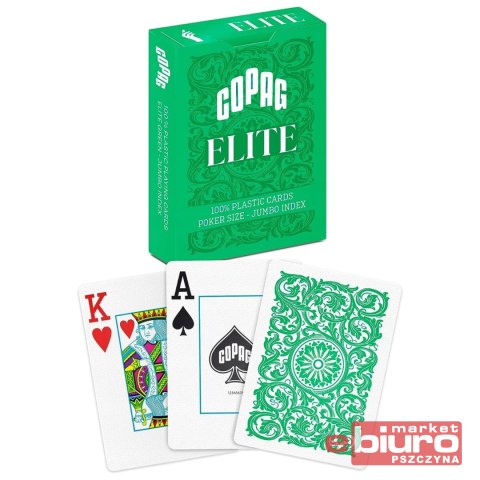 KARTY DO POKERA COPAG ZIELONE CARTAMUNDI