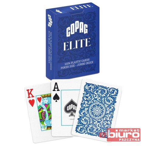 KARTY DO POKERA COPAG NIEBIESKIE CARTAMUNDI