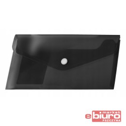 KOPERTA NA ZATRZASK PP DL CZARNA BT612-V TETIS