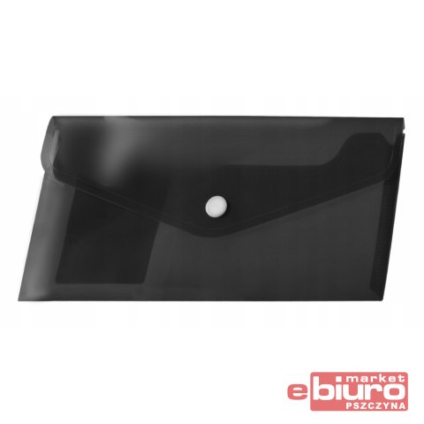 KOPERTA NA ZATRZASK PP DL CZARNA BT612-V TETIS