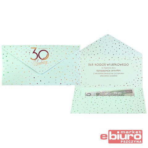 KOPERTA PODARUNKOWA KOP-052 URODZINY 30 ELITE