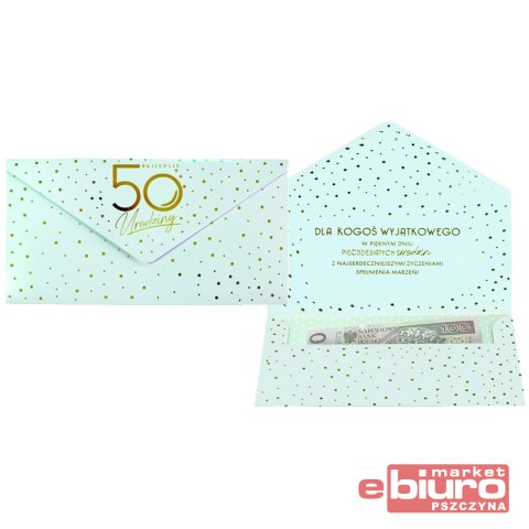 KOPERTA PODARUNKOWA KOP-056 URODZINY 50 ELITE