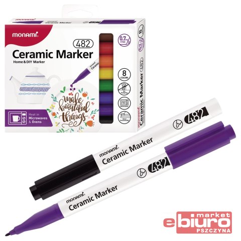 MARKERY DO CERAMIKI CERAMIC F 482 8KOL MONAMI