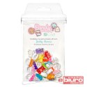 OZDOBY NA SZNURÓWKI 20 SZT JELLY BEARS DP CRAFT
