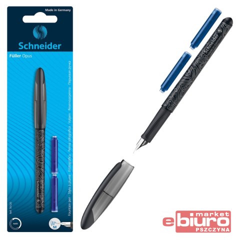 PIÓRO WIECZNE SCHNEIDER OPUS M +2 NAB. CZARNE BLIS