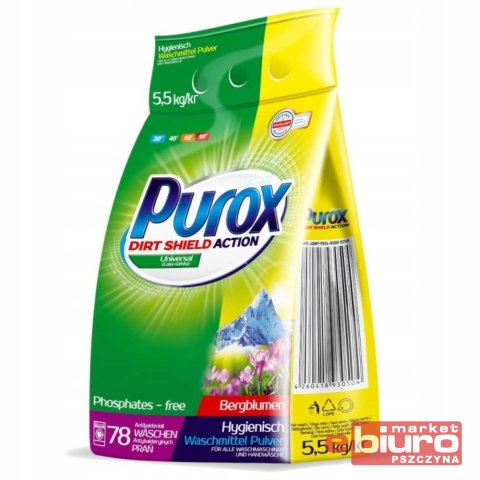 PROSZEK DO PRANIA PUROX UNIWERSALNY 5,5 KG
