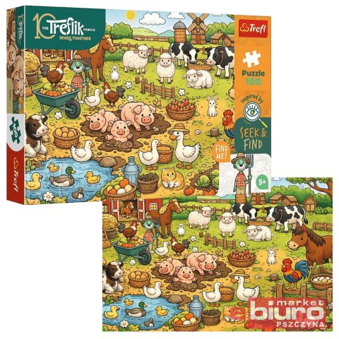 PUZZLE 100 RODZINA TREFLIKÓW - WIEŚ 16589 TREFL