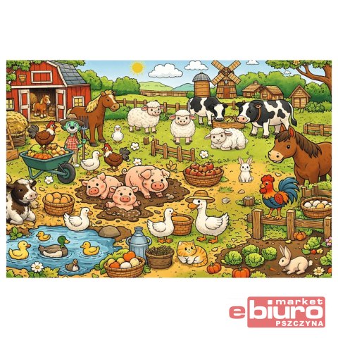 PUZZLE 100 RODZINA TREFLIKÓW - WIEŚ 16589 TREFL