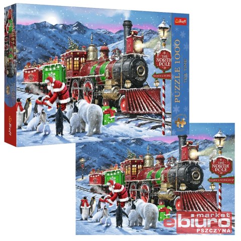 PUZZLE 1000 ŚWIĄTECZNY POCIĄG 12097 TREFL