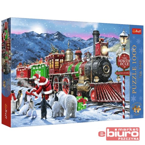 PUZZLE 1000 ŚWIĄTECZNY POCIĄG 12097 TREFL