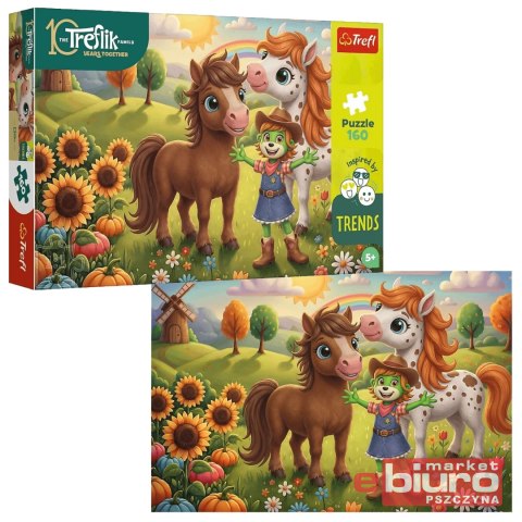 PUZZLE 160 RODZINA TREFLIKÓW - KONIK 15450 TREFL