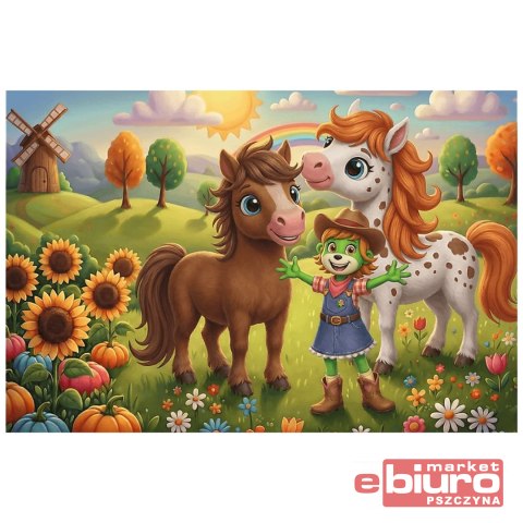 PUZZLE 160 RODZINA TREFLIKÓW - KONIK 15450 TREFL